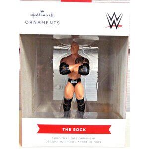 WWE Hallmark Christmas Ornament - The Rock - 2021 WWE Trademark - NEW